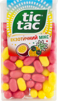 Драже зі смаком ананаса та маракуї Екзотичний мікс Tic Tac п/у 54г