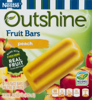 Nestle Outshine Fruit Bars Peach - 6 CT