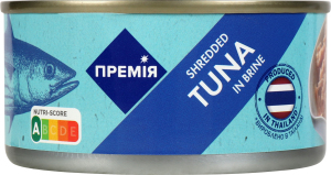 Тунець Премія подрібнений стерилізований
