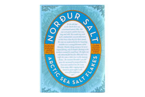 Соль морская пищевая хлопьями Nordur ж/б 250г