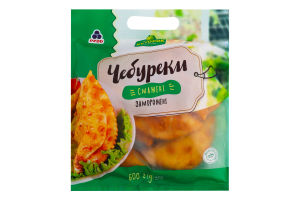 Чебуреки замороженные жареные Хуторок м/у 600г