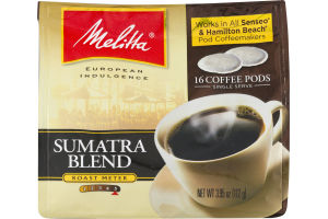 Melitta Sumatra Blend Roast Meter 5 Coffee Pods - 16 CT
