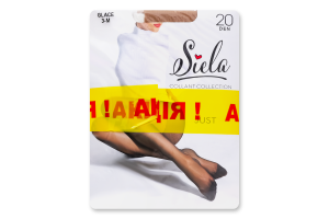 Набір колготок жіночих Siela Collant Collection Just №SST20001 20den 3 glace + 40den 3 glace 2шт