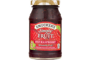 Smucker's Simply Fruit Red Raspberry Spreadable Fruit
