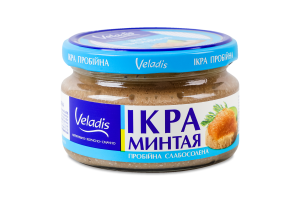 Икра минтая пробойная Veladis сл/с с/б 180г