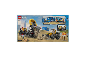 Конструктор для детей от 8лет №60494 Dump Truck&Front end loader City Lego 1132эл
