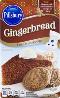 Pillsbury Gingerbread Cake & Cookie Mix