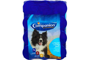 Companion Dog Food 2 Flavor Variety Pack