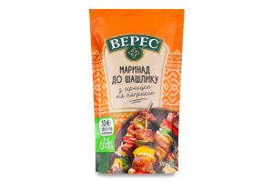 Маринад нестерилизованный с горчицей и паприкой К шашлыку Верес д/п 140г