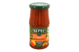 Джем абрикосовый стерилизованный Верес с/б 550г