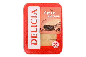 Вафли Артек-Делиция Delicia лоток 280г
