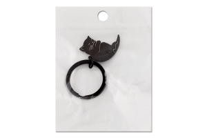 Брелок Парні котики метал 2,9*2,5см