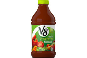 V8 Low Sodium 100% Vegetable Juice Original
