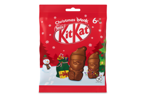 Набор фигур Санта Kit Kat м/у 6х11г
