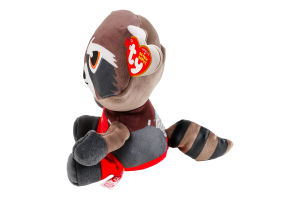 Іграшка м'яка для дітей від 3років №44013 Єнот Ракета Marvel Beanie Babies TY 1шт