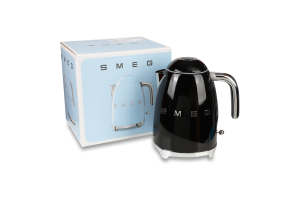 Електрочайник Smeg чорний 1,7л KLF03BLEU