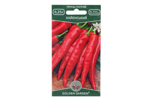 Насіння Golden Garden Перець Кайєнський гострий
