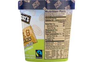 Ben & Jerry's Non-Dairy Frozen Dessert P.B. & Cookies