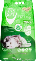 Наповнювач д/котячих туалетів бентонітовий з ароматом алое вера 10кг ВанКет