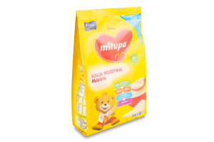 Каша молочна манна від 6місяців 210г Milupa