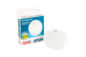 Светильник аккумуляторный с датчиком движения 40lm 0.5W 4000К №ATOM40DC06N Atom Enerlight 1шт