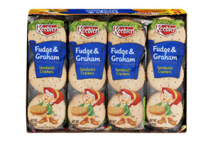 Keebler Sandwich Crackers Fudge & Graham - 8 CT