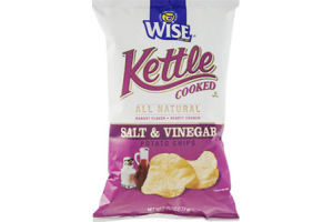 Wise Kettle Cooked Potato Chips Salt & Vinegar All Natural