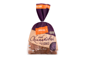 Хлеб половинка в нарезке Бархатный Київхліб м/у 350г