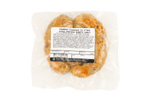 Ковбаса з м'яса птиці смажена Трапезна Savin Product в/с кг