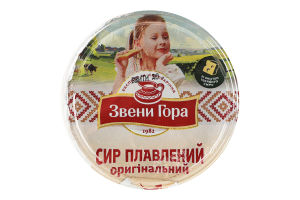 Сир плавлений 50% пастоподібний Оригінальний Звени Гора ст 175г