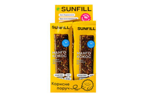 Батончик Манго-кокос SunFill м/у 35г