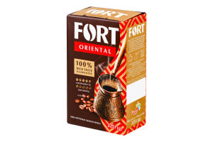 Кава натуральна смажена мелена Oriental Fort м/у 225г