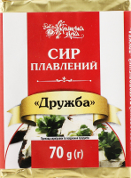 Сир Українська Зірка плавл. 70 г Дружба