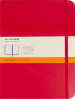 Записник Moleskine Classic лінія великий червоний