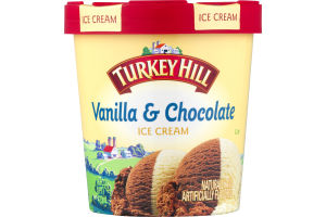 Turkey Hill Ice Cream Vanilla & Chocolate
