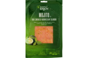 Simply Enjoy Oak Smoked Norwegian Salmon Mojito
