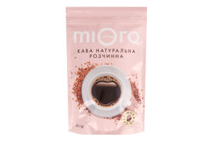 Кава натуральна розчинна сублімована ТМ MIORO COFFEE 50 г