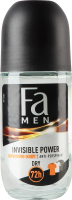 Антиперспирант роликовый Invisible Power Dry Fa Men 50мл