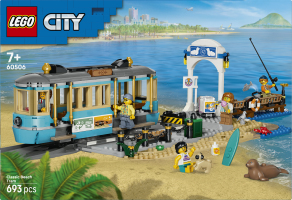 Конструктор для дітей від 7років №60506 Classic beach tram City Lego 693ел