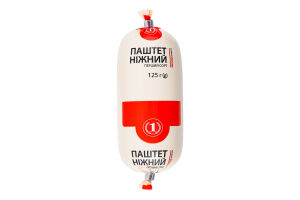 Паштет Нежный ТМ "1" м/у 125г