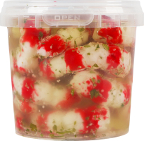 Креветки из сурими с пряностями в масле Mini Vici охл ведро 340г