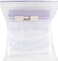 Пакет з замком зіп-лок 80*100мм 100шт Укрпак