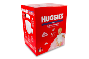 Подгузники-трусики Huggies Pants Box 5 для девочки, 12-17 кг, 68 шт