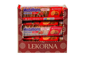 Вафли соленые с томатом и базиликом Medallions Lekorna м/у 90г