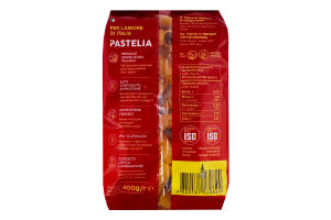 Изделия макаронные трубчатые группа А класс экстра Трубки Pastelia м/у 400г
