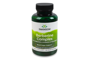Добавка дієтична капсули вегетаріанські Berberine B Complex Swanson 90шт