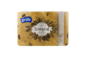 Бумага туалетная 3-х слойная Ecological Grite 24шт