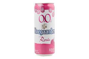 Пиво Hoegaarden Rosee светлое безалкогольное ж/б