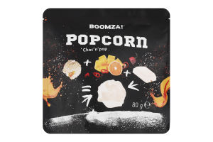 Попкорн з смаком гострого манго з апельсином карамелізований глазурований 80г Boomza!