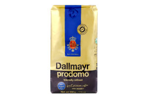 Кофе жареный в зернах Promodo Dallmayr м/у 500г